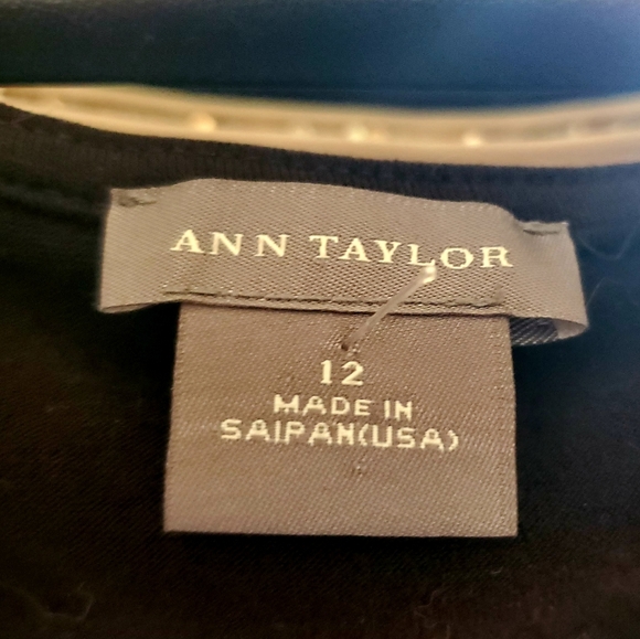 ANN TAYLOR BLACK DRESS - Picture 3 of 3